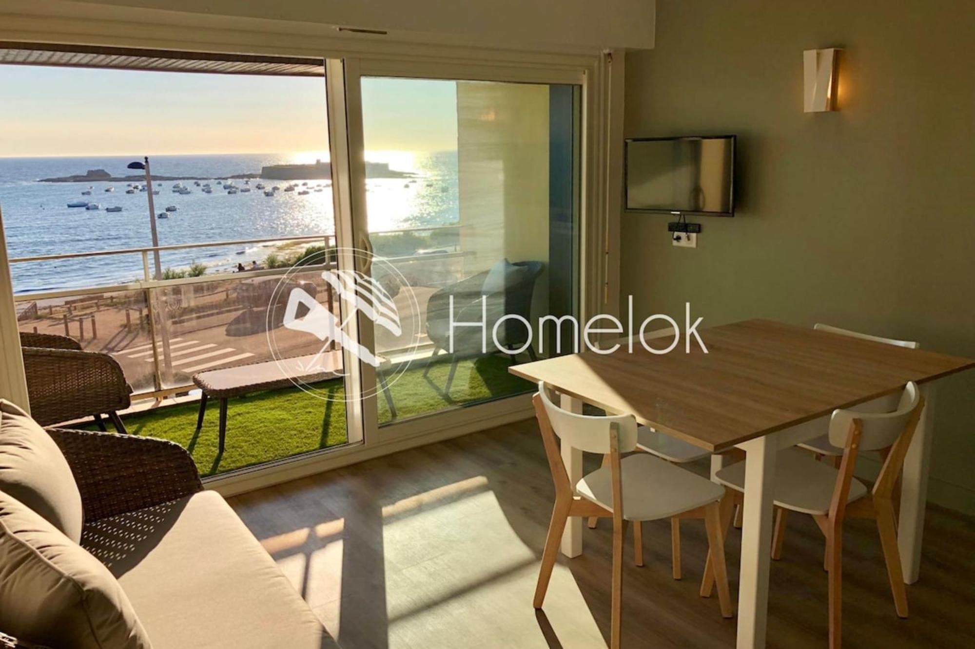 Magnifique Duplex Super Cosy Vue Mer 180 Ploemeur Exterior photo
